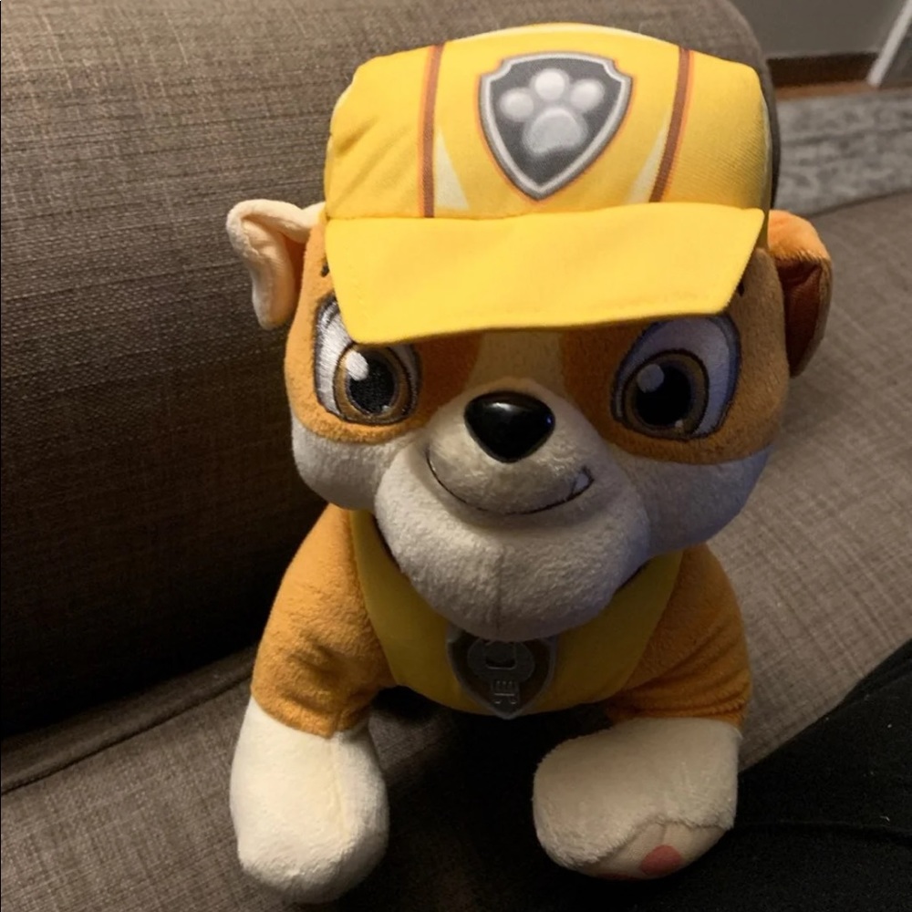 Paw Patrol Talking Rubble Plush